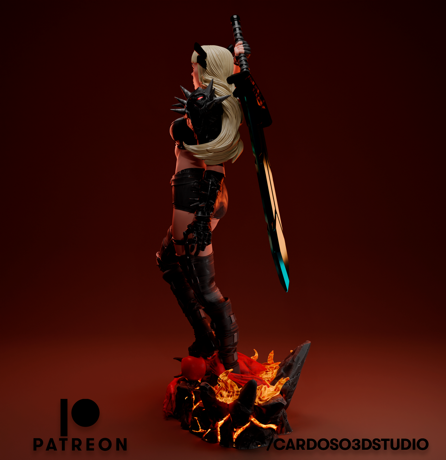 Magik Statue 3D-Printed Kit