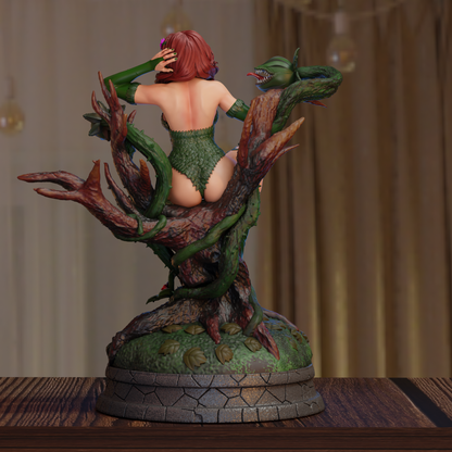 Poison Ivy Statue 3D-Printed Kit