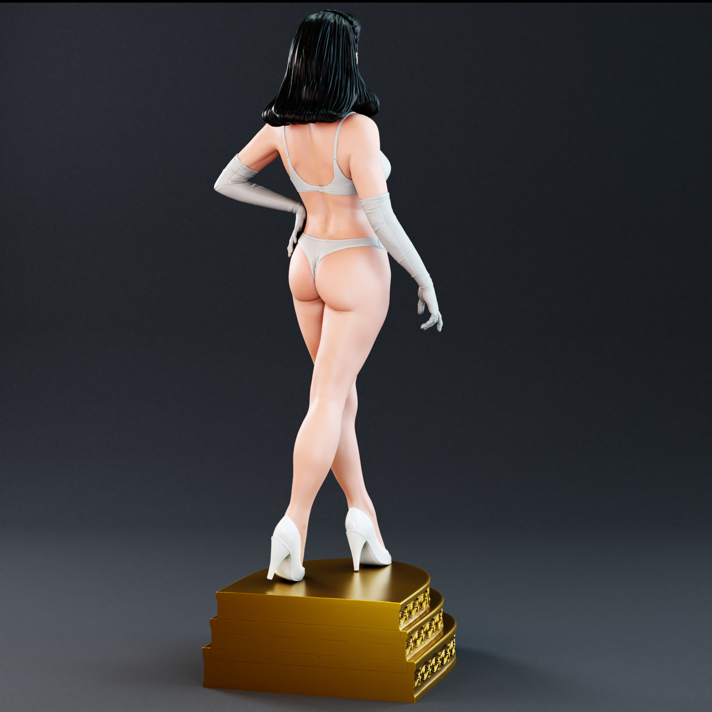 Jennifer C. (Rocketeer) Statue