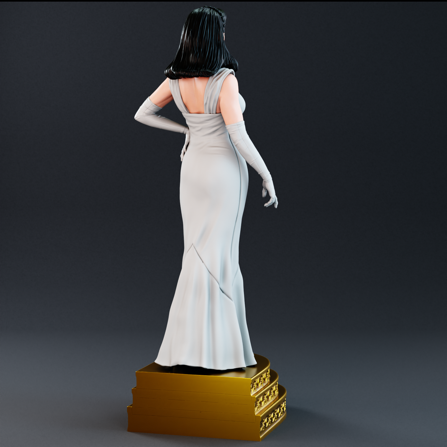 Jennifer C. (Rocketeer) Statue