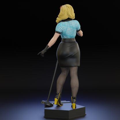Black Canary Bombshell Statue