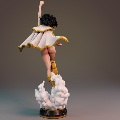 Mary Marvel Statue 3D-Printed Kit