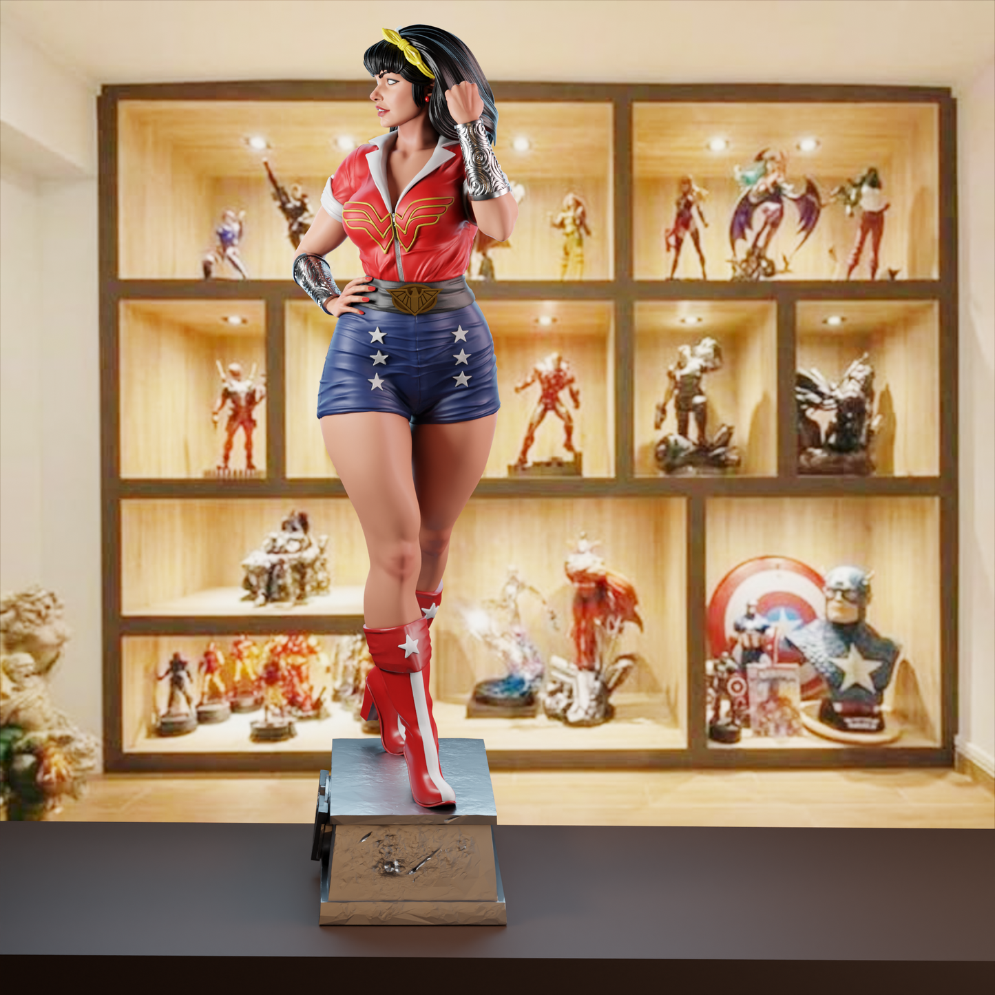Bombshell Wonder Woman Statue