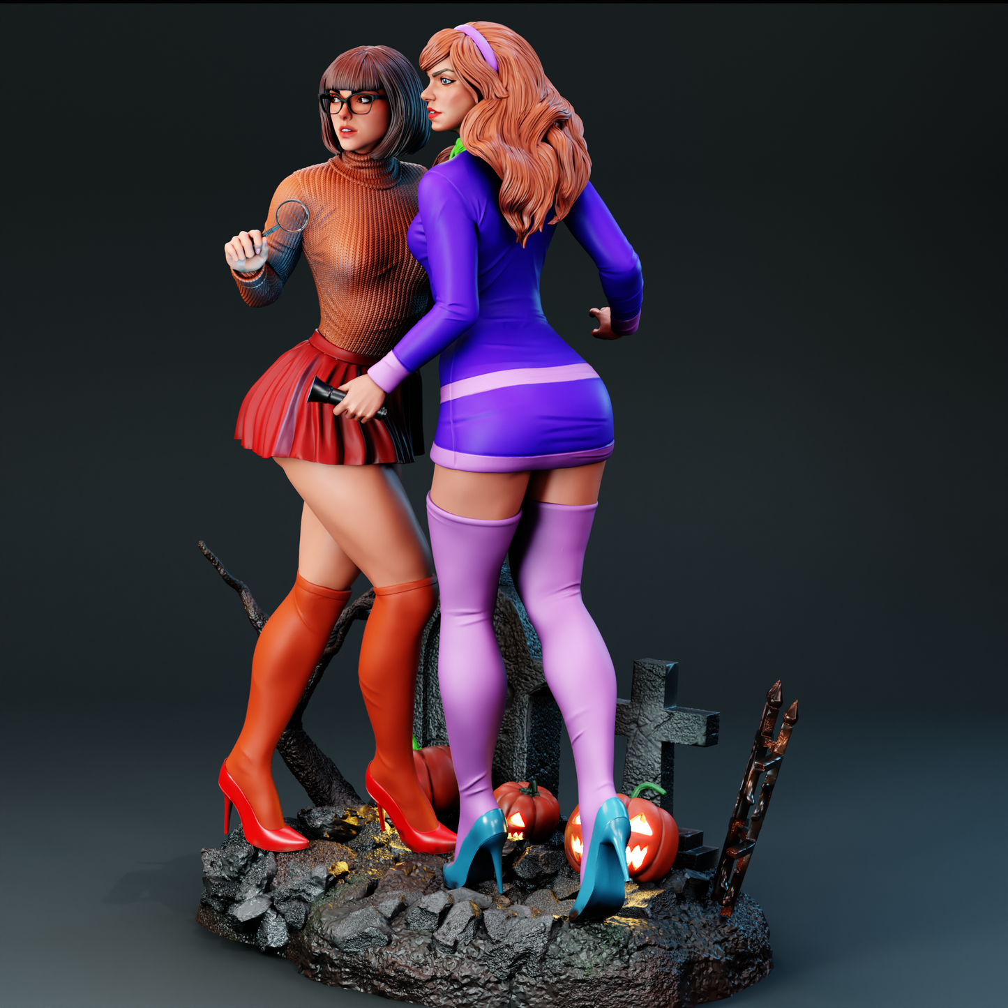 Daphne And Velma Statue