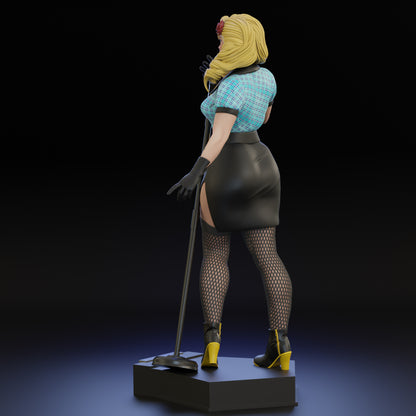 Black Canary Bombshell Statue