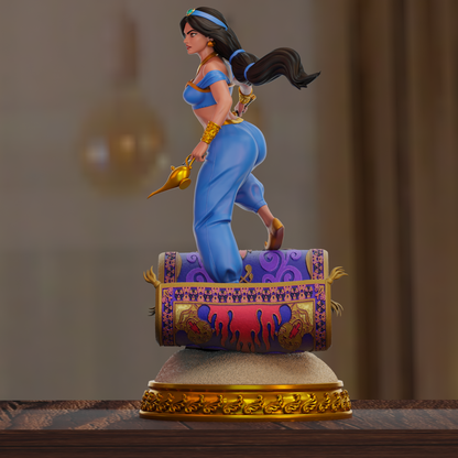 Princess Jasmine Statue 3D-Printed Kit