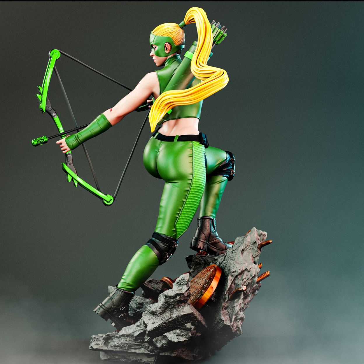 Artemis (Young Justice) Statue