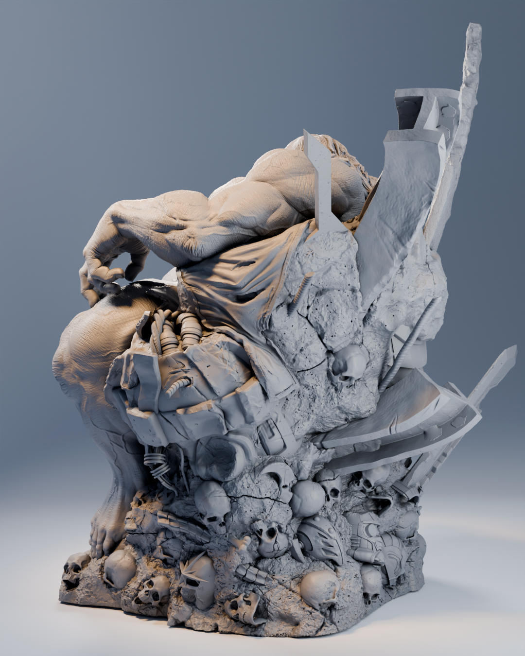 Maestro Statue 3D-Printed Kit