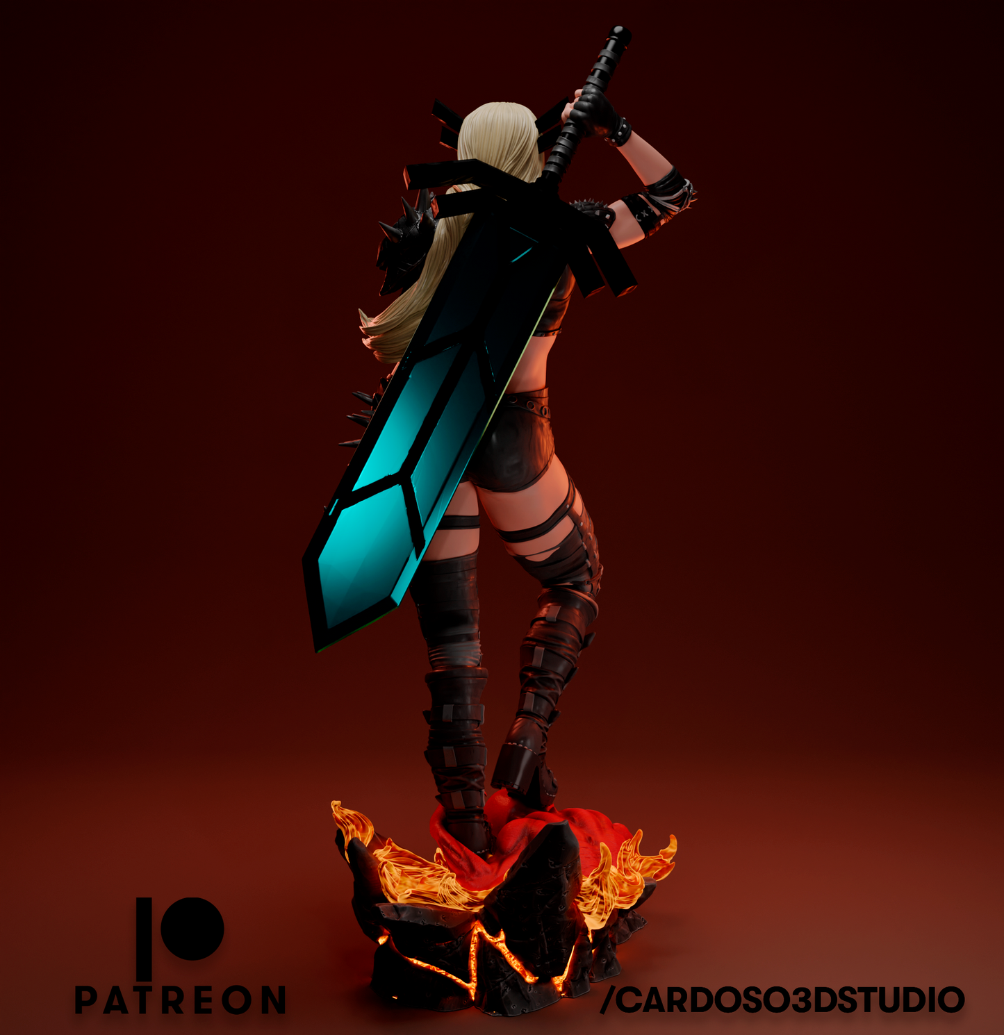Magik Statue 3D-Printed Kit