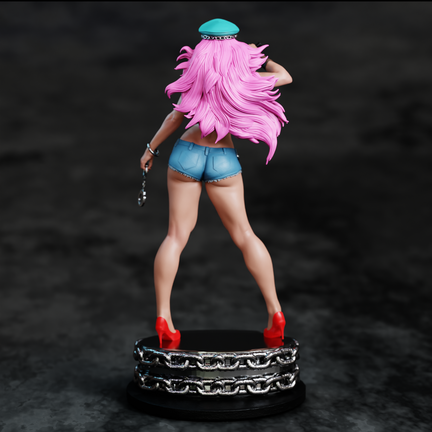 Poison (Street Fighter) Statue