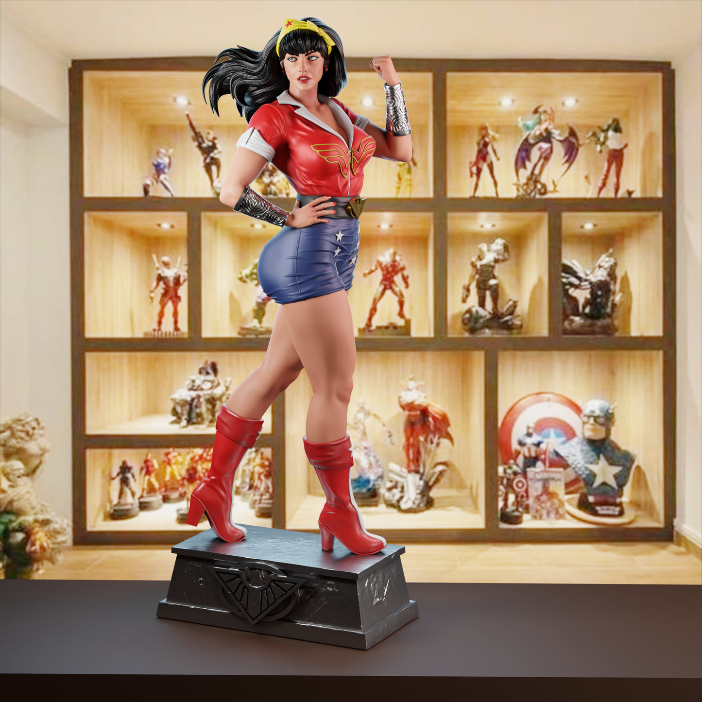 Bombshell Wonder Woman Statue