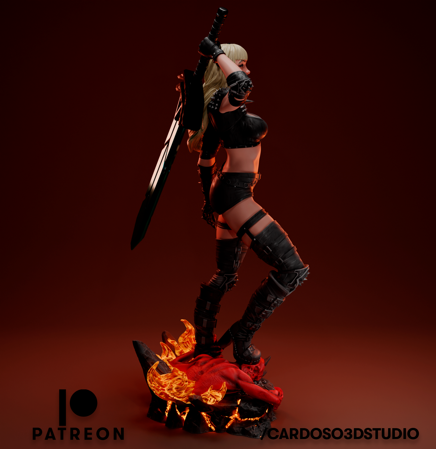 Magik Statue 3D-Printed Kit