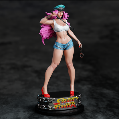 Poison (Street Fighter) Statue