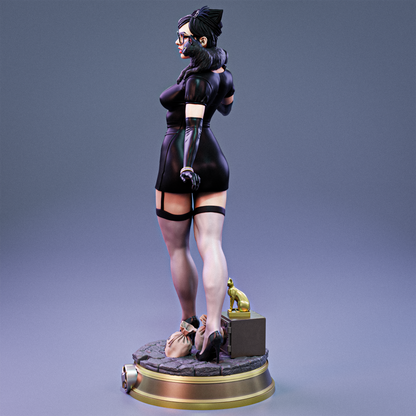 Catwoman Bombshell Statue 3D-Printed Kit