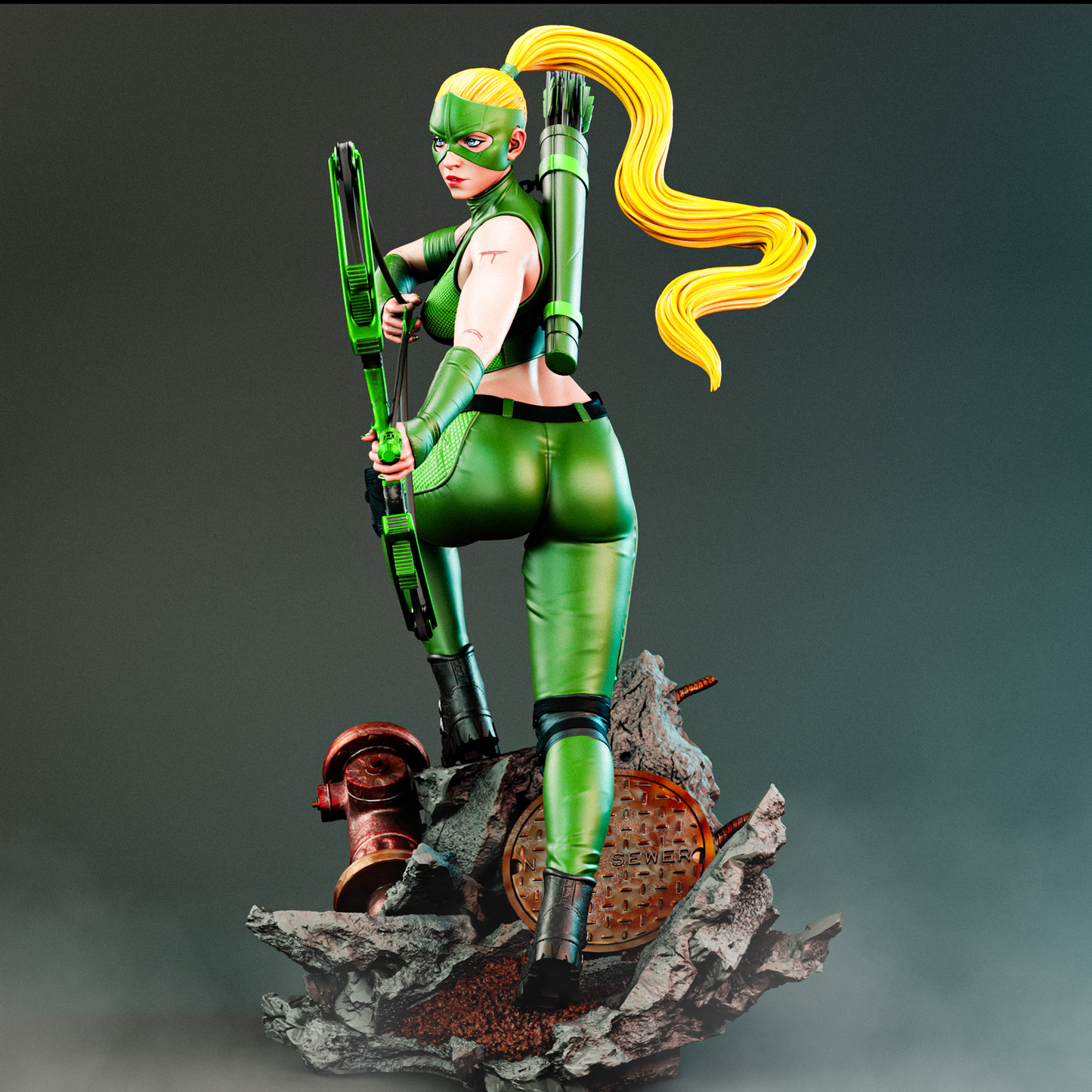 Artemis (Young Justice) Statue