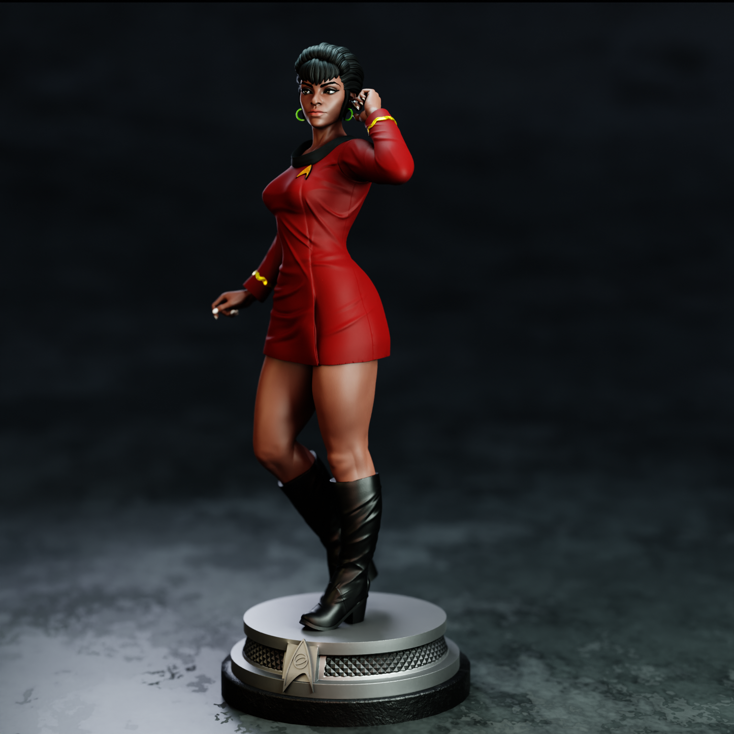 Lieutenant Uhura Statue