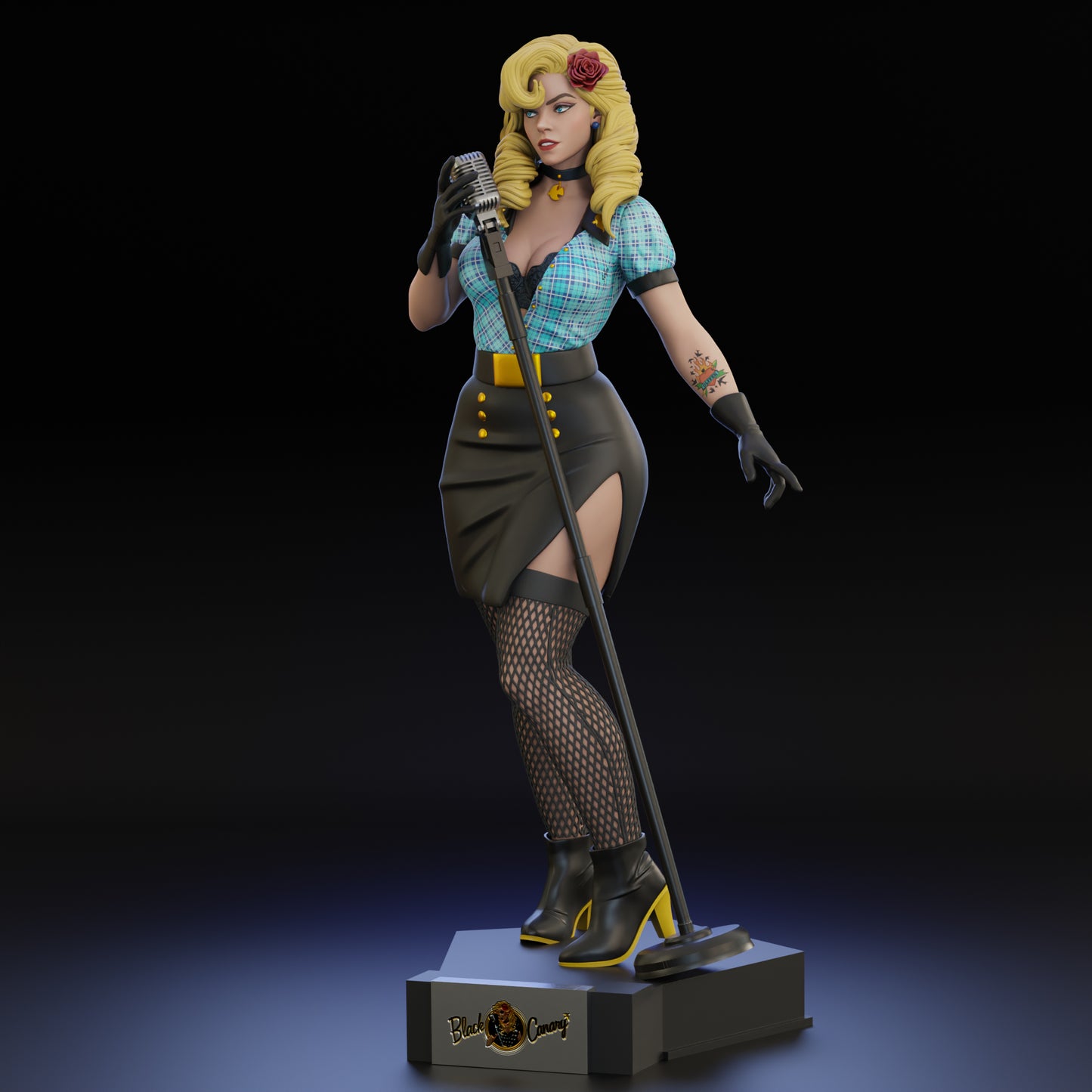 Black Canary Bombshell Statue