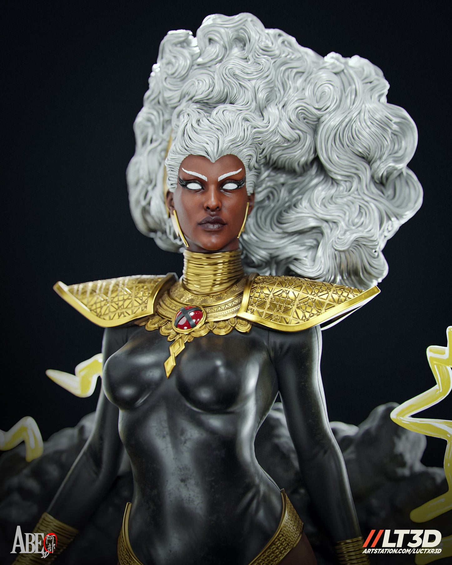 Storm Hellfire Gala Statue