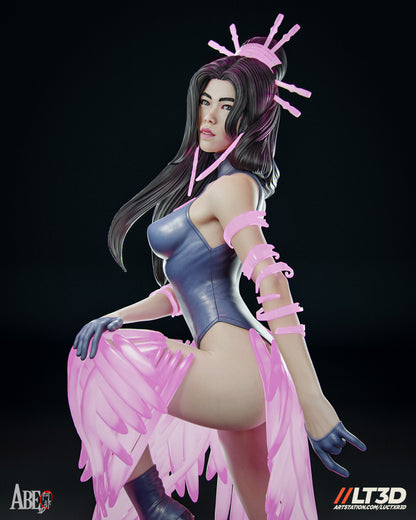 Psylocke Hellfire Gala Statue