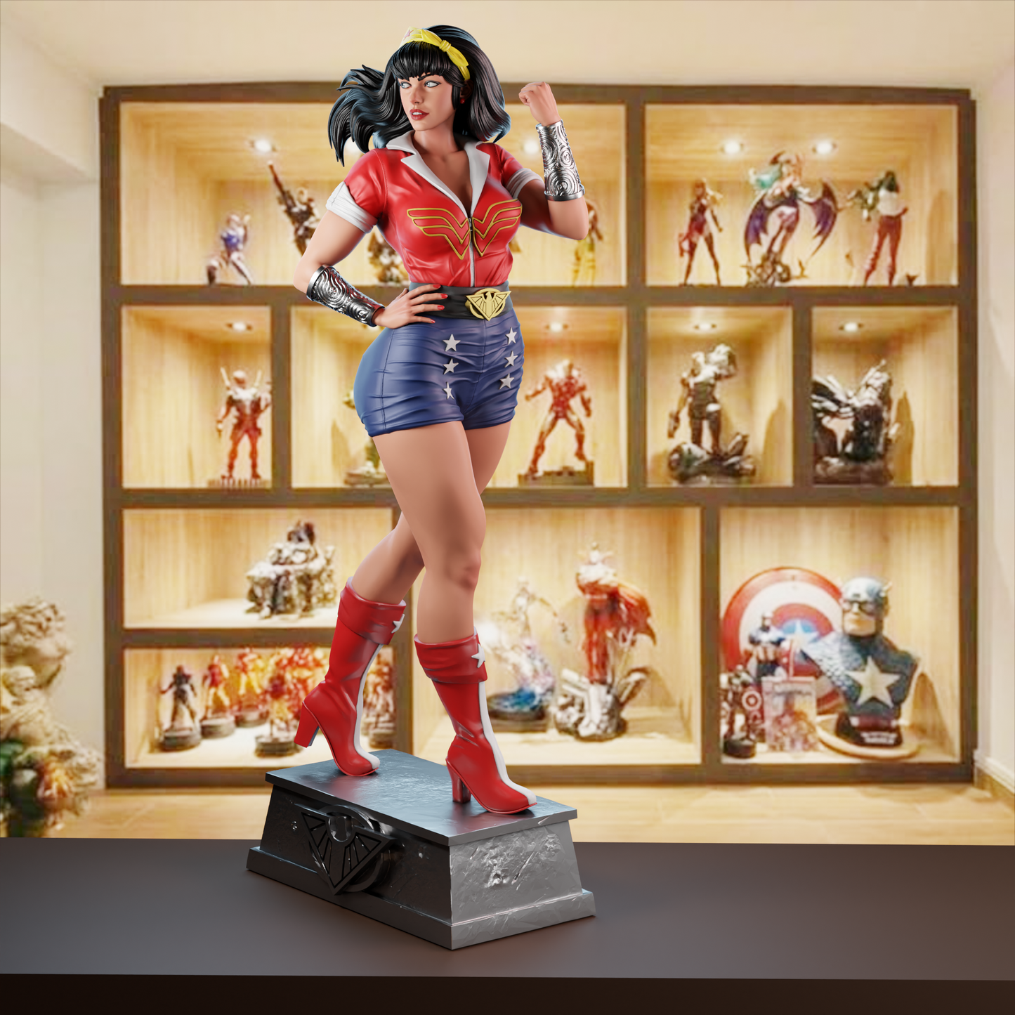 Bombshell Wonder Woman Statue