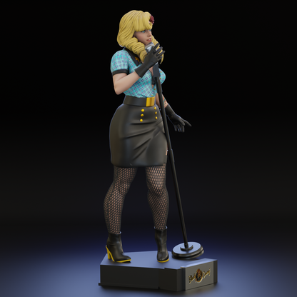 Black Canary Bombshell Statue