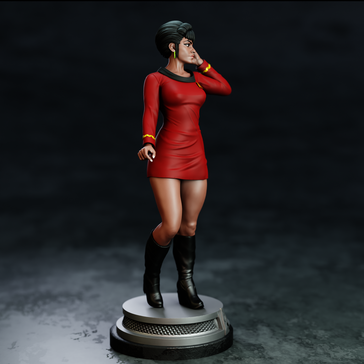 Lieutenant Uhura Statue