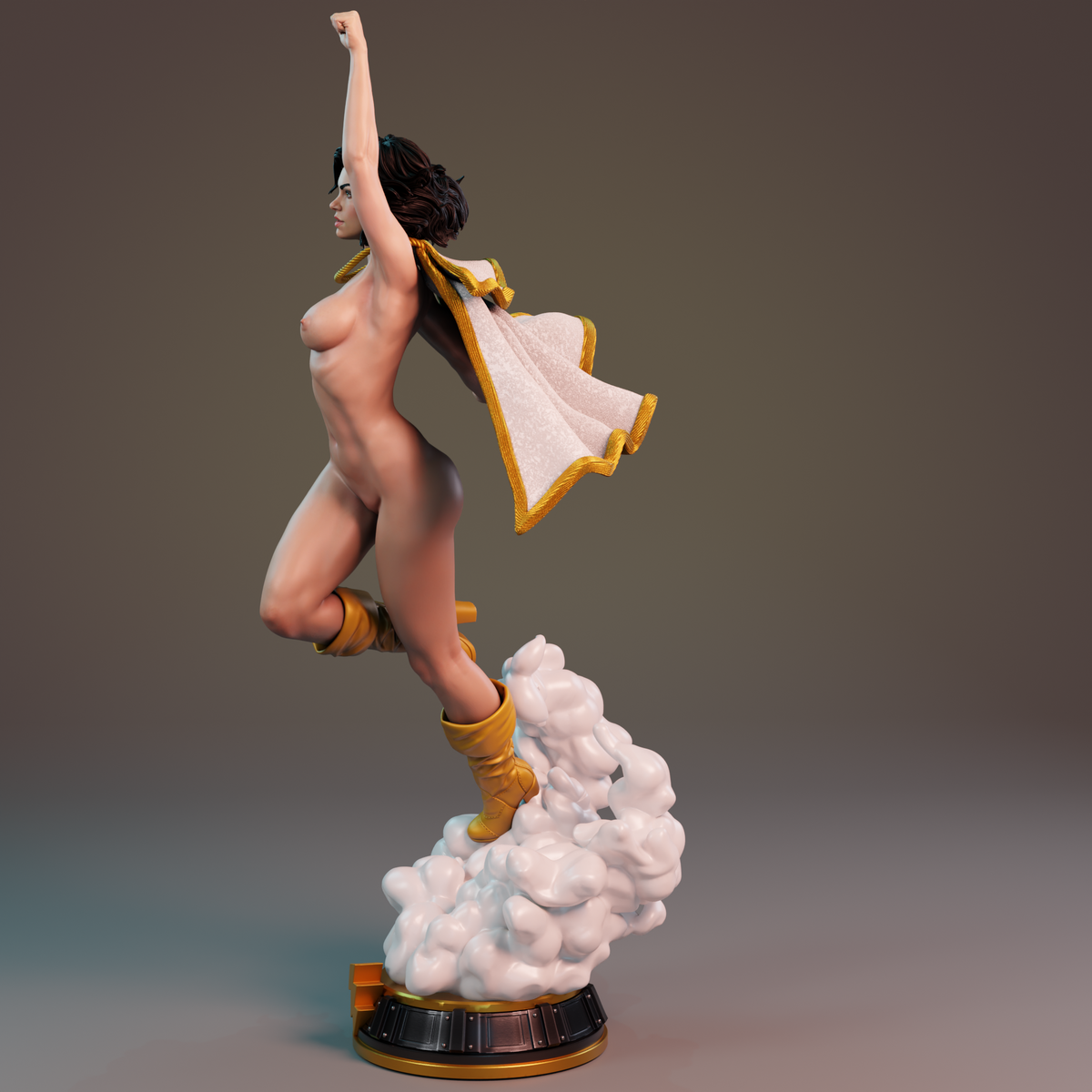 Mary Marvel Statue 3D-Printed Kit