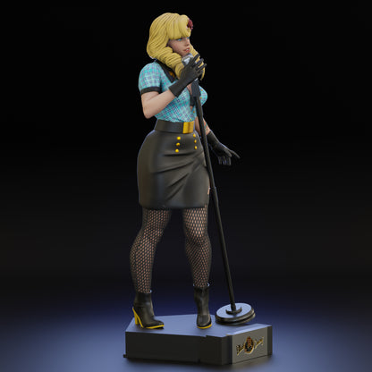 Black Canary Bombshell Statue