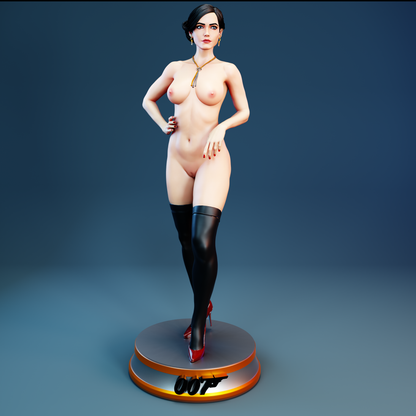 Vesper Lynd (Eva Green) Statue 3D-Printed Kit