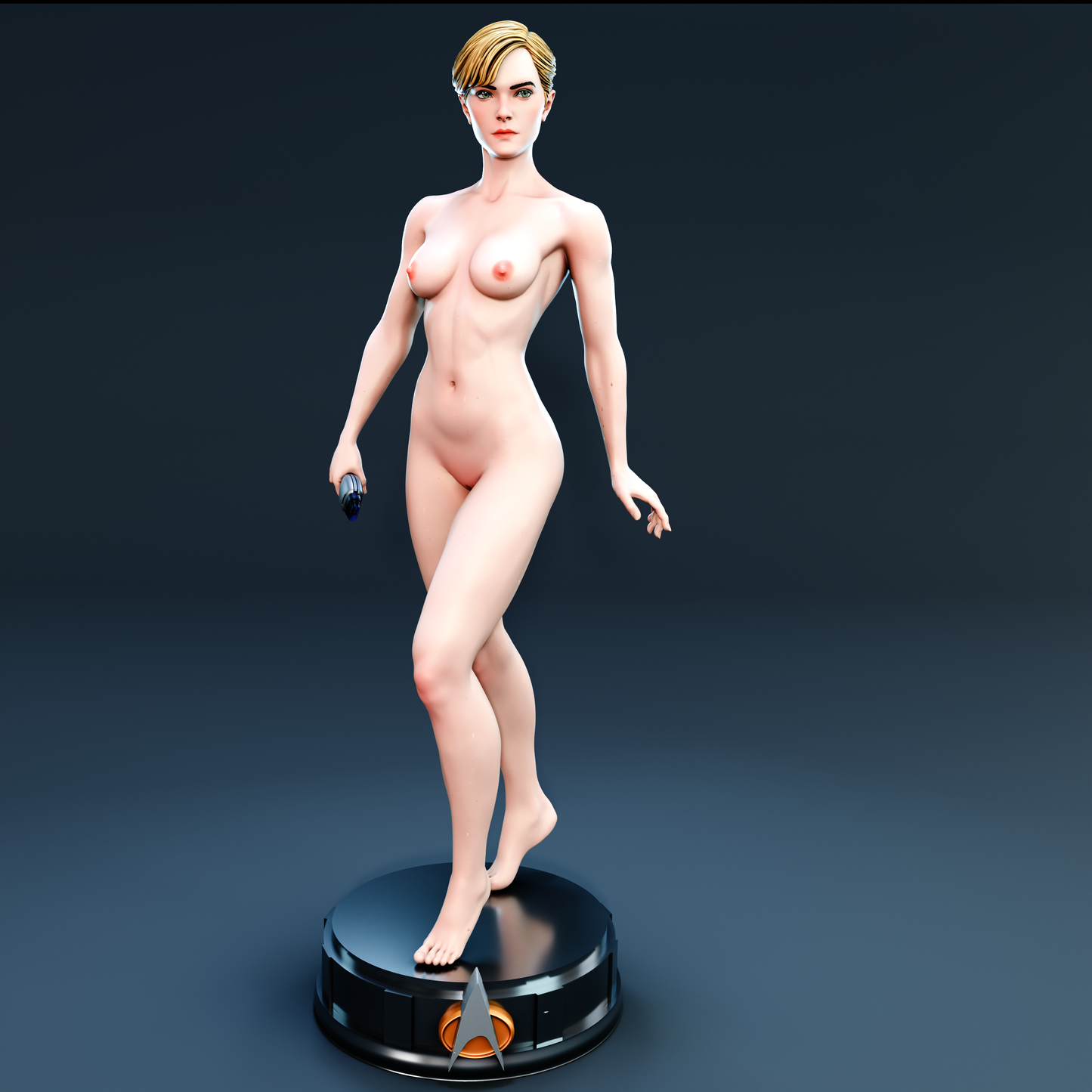 Natasha Yar Statue 3D-Printed Kit