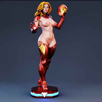 Pepper Potts Statue 3D-Printed Kit