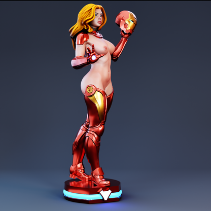 Pepper Potts Statue 3D-Printed Kit