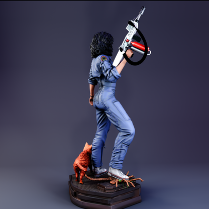 Ripley Statue 3D-Printed Kit