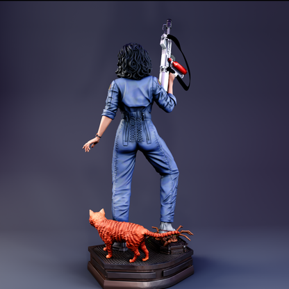 Ripley Statue 3D-Printed Kit