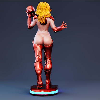 Pepper Potts Statue 3D-Printed Kit