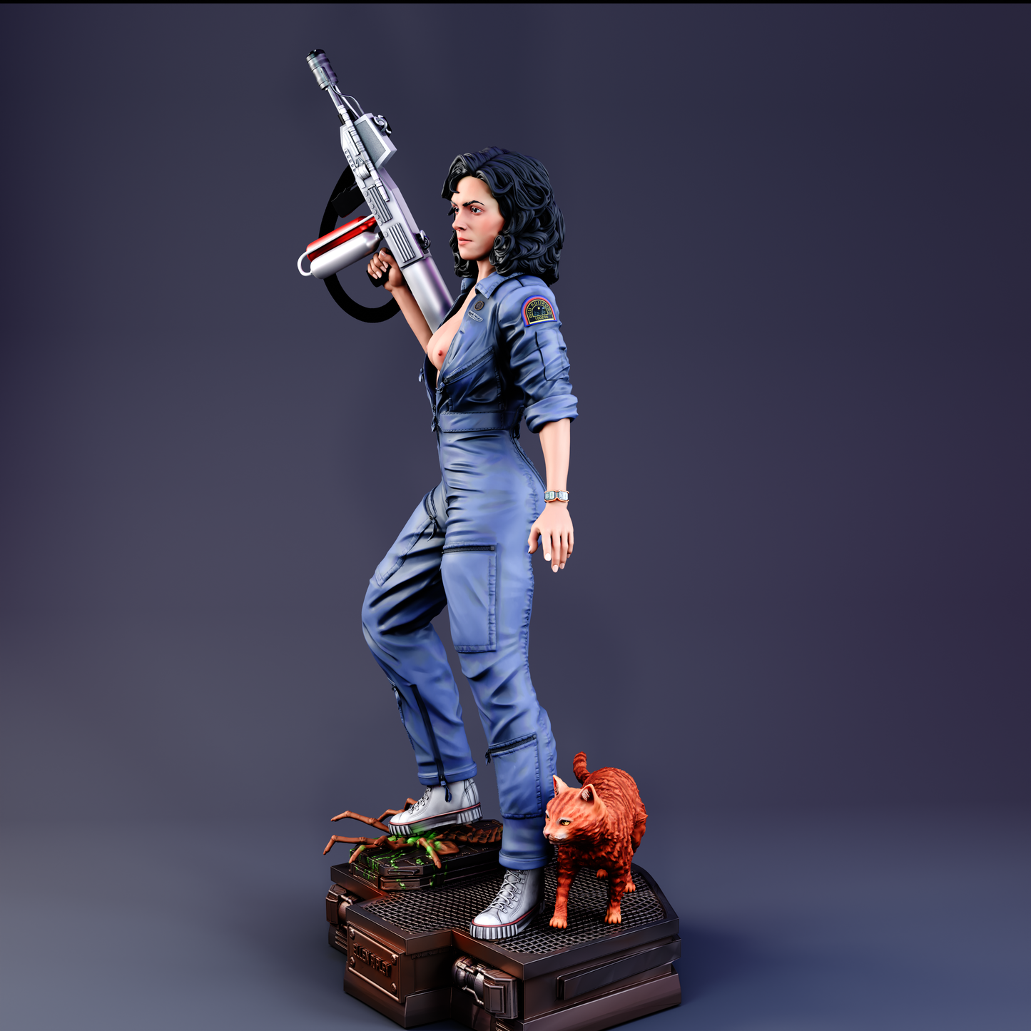 Ripley Statue 3D-Printed Kit