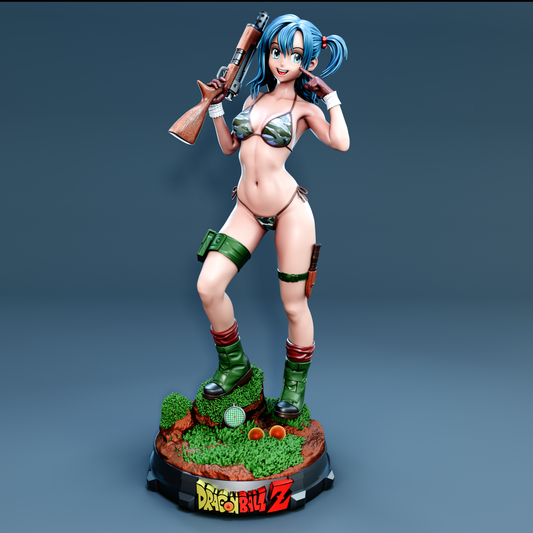 Bulma Statue 3D-Printed Kit