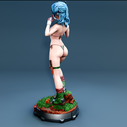 Bulma Statue 3D-Printed Kit