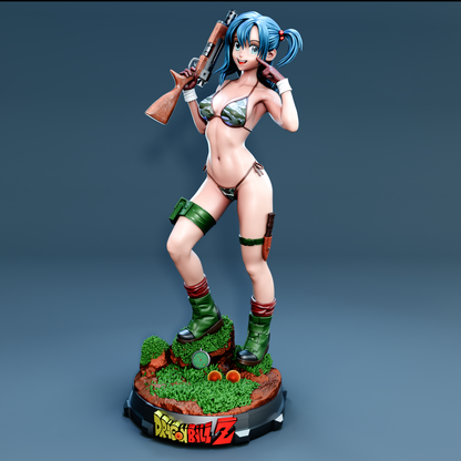 Bulma Statue 3D-Printed Kit
