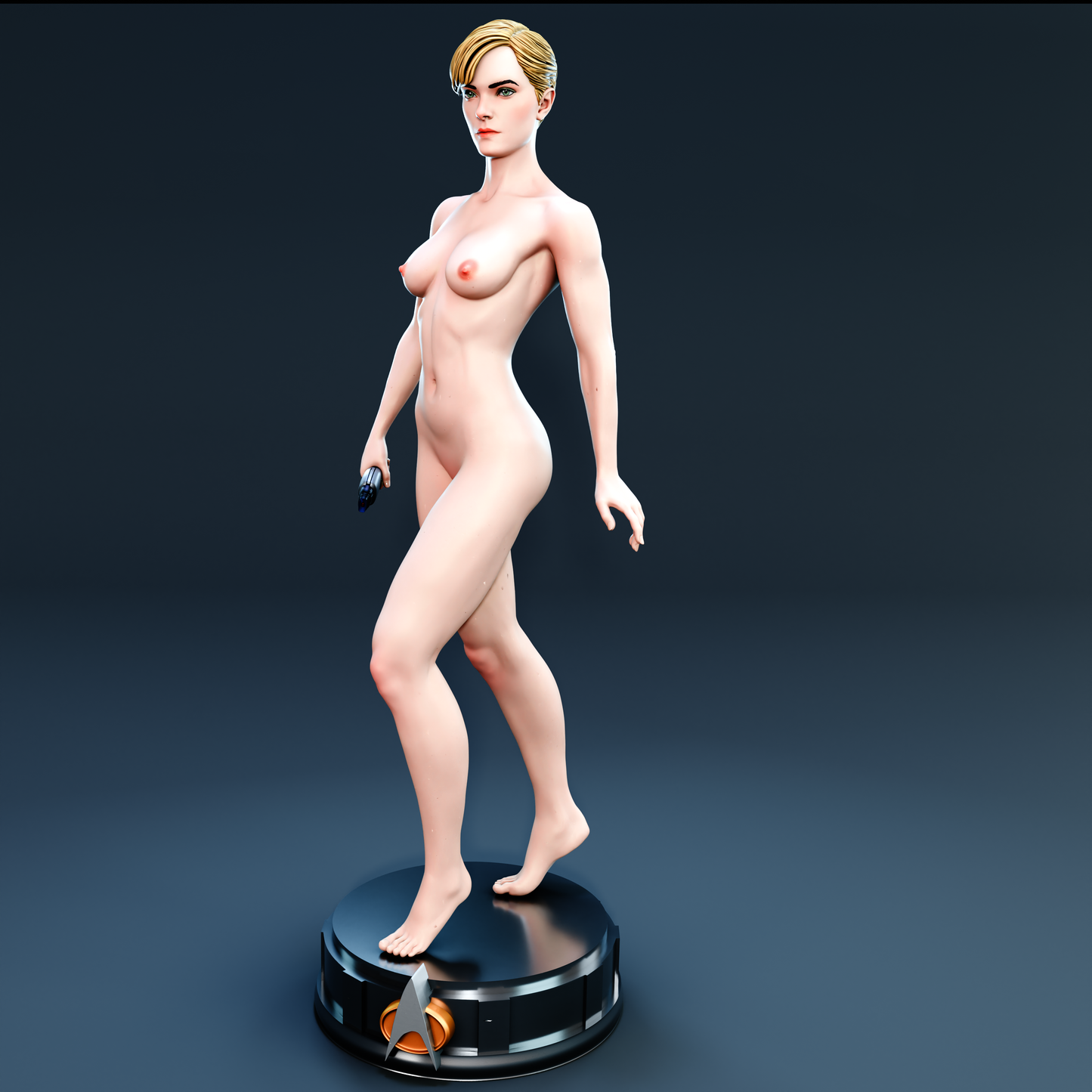 Natasha Yar Statue 3D-Printed Kit
