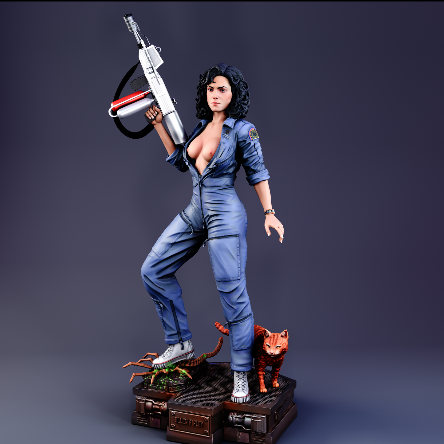 Ripley Statue 3D-Printed Kit