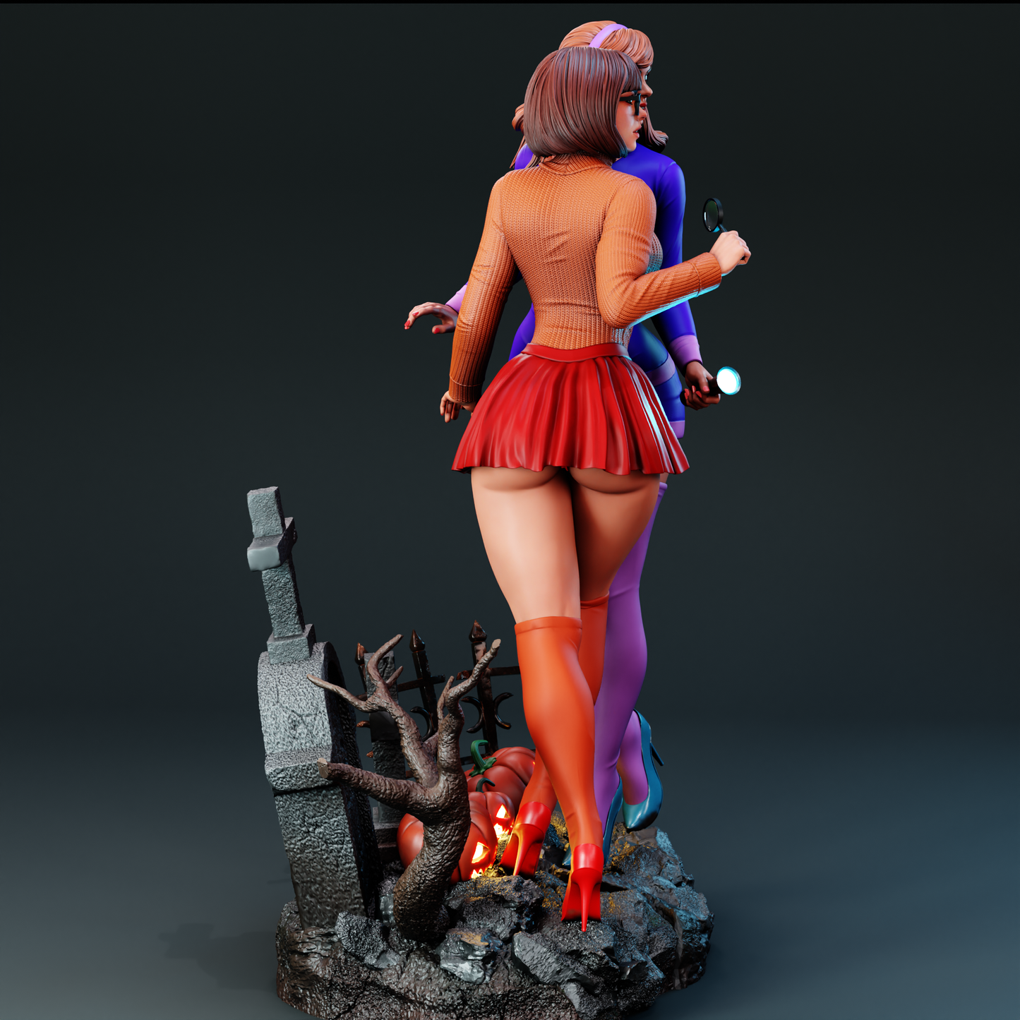 Daphne And Velma Statue