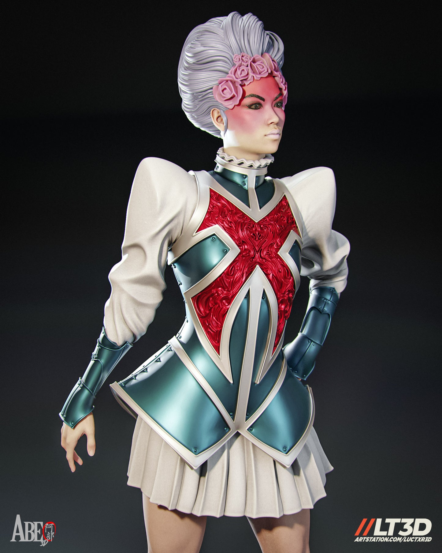 Cptn. Britain - Betsy Braddock Hellire Galla Statue