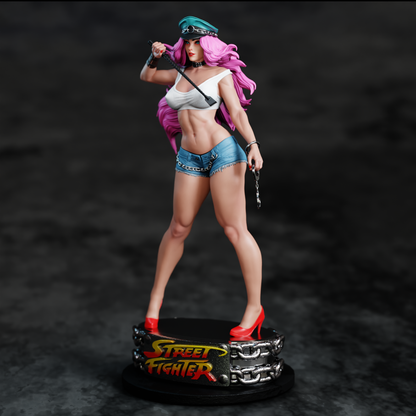 Poison (Street Fighter) Statue
