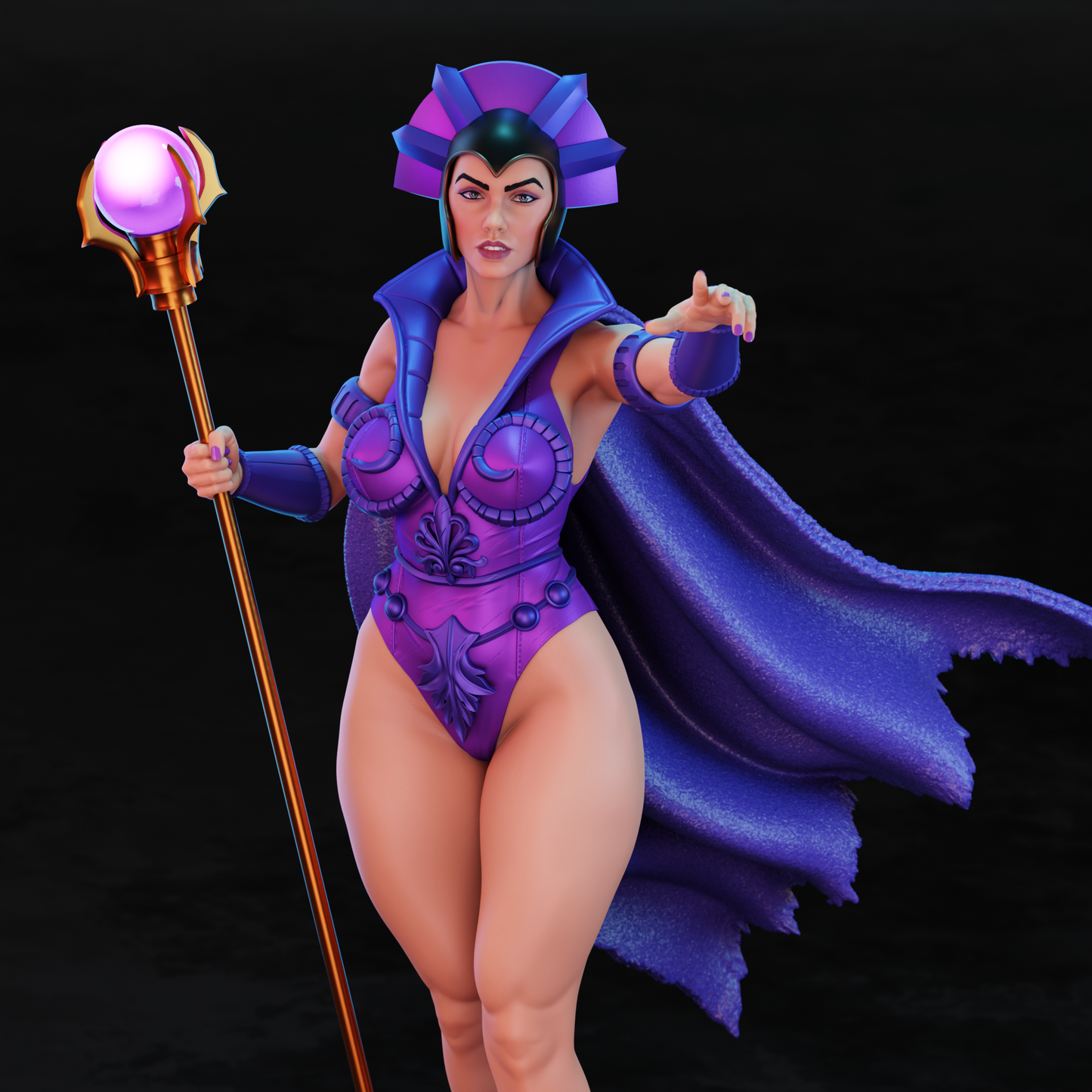 Evil-Lyn Statue