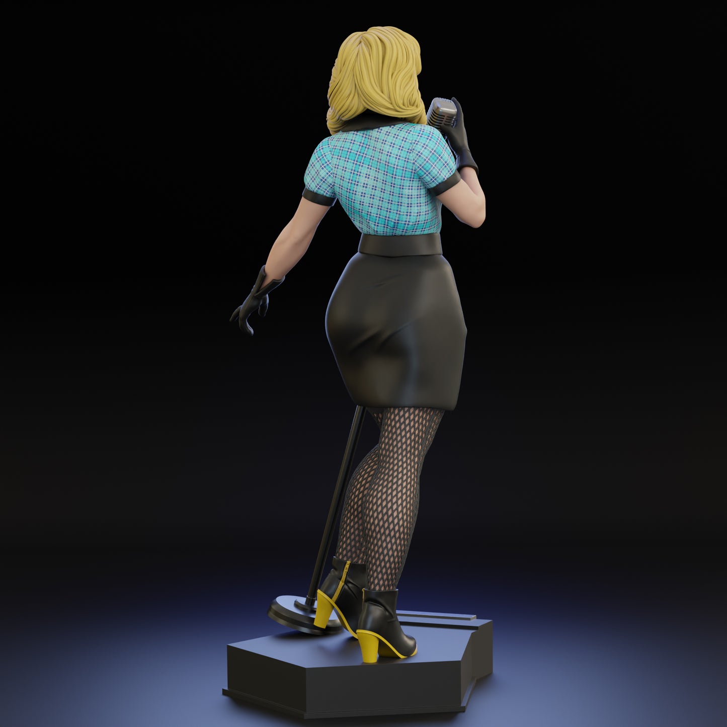 Black Canary Bombshell Statue