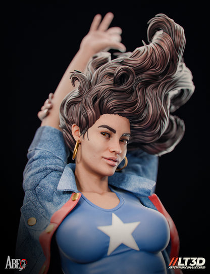 America Chavez Statue
