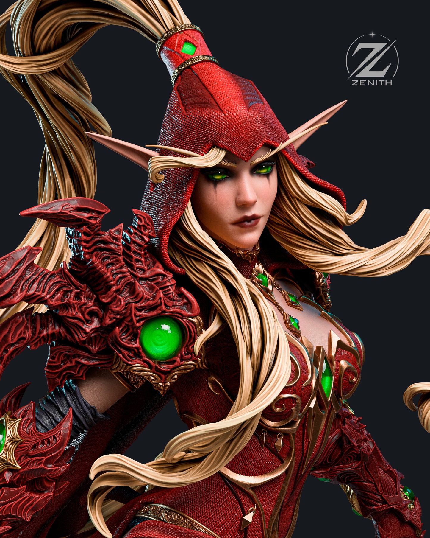 Valeera Sanguinar Statue 3D-Printed Kit