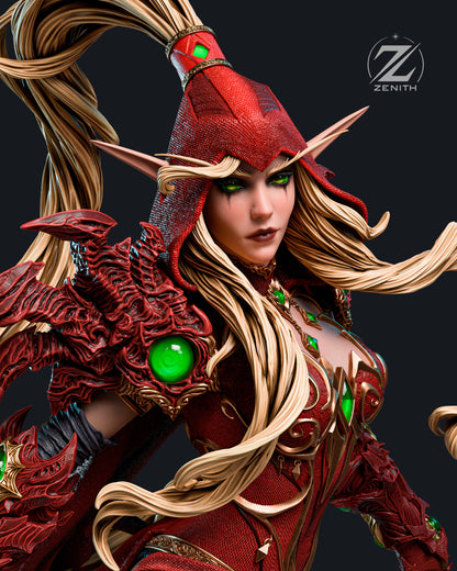 Valeera Sanguinar Statue 3D-Printed Kit