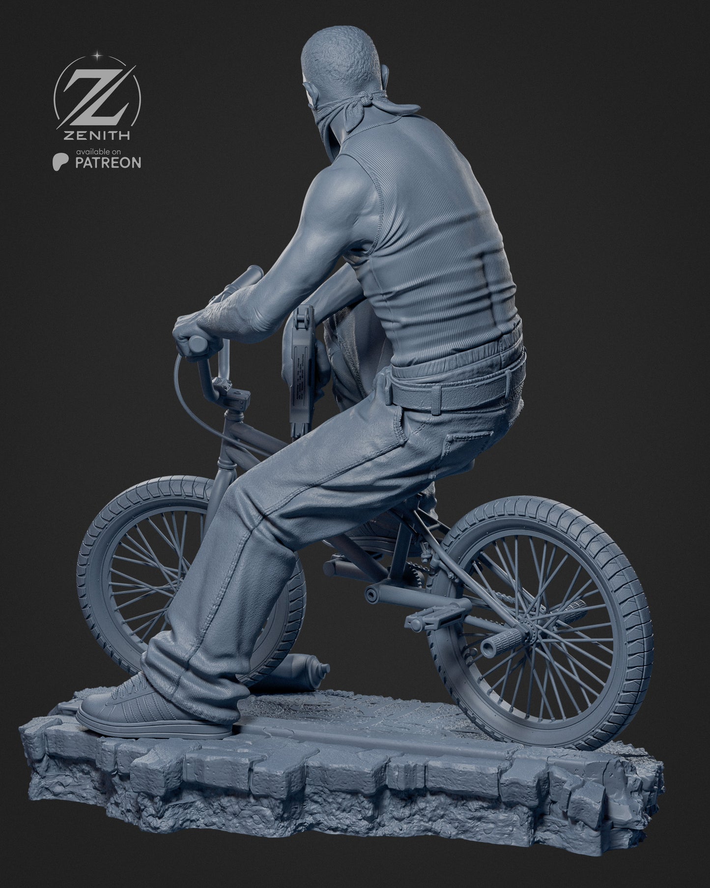 CJ (GTA) Statue 3D-Printed Kit
